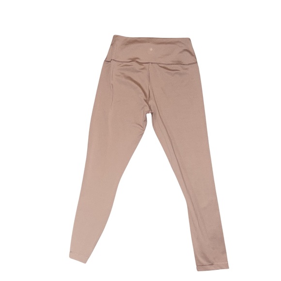 Yogalicious High-Waist Leggings in Beige - Lux Everyday Ankle Tight - Picture 4 of 5